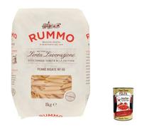Italian Gourmet Penne Rigate N.66 pâtes de blé dur 4 x 1kg