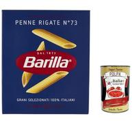 Italian Gourmet Penne Rigate N.73 pâtes italiennes 20 x 500g