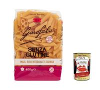 Garofalo Pâtes séchées italiennes Penne sans gluten, 400 g - Convient aux régimes cœliaques et végétaliens (lot de 1)