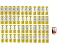 Italian Gourmet San Benedetto Thé Glacé Citron 48x330 ml, Boisson Rafraîchissante, Ice Tea Lemon, Pack Familial, Lot Économique, Canettes, Boisson Froide, Été, Repas, Snack + Italian Gourmet Polpa