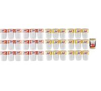 Italian Gourmet Thé glacé italien Estathé assorti Pêche & Citron - boisson au thé prête à boire, idéale été & pause, format 36 x 20 cl (7,2 L) pour famille et bureau + Italian Gourmet Polpa