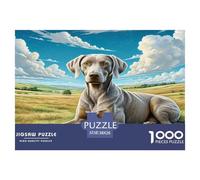 Italian Greyhound Puzzle 1000 Pièces Educa Jouet en Bois Divertissement Créatif De l'art De La Décoration Jeu Éducatif Challenge Toy Adultes & Enfants des 14 Ans 38x26cm/1000pcs