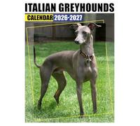 Italian Greyhounds Calendar 2026 - 2027: Keep Track Of Goals With Monthly Planner Jan 2026 To Dec 2027 Artistic Photos Us Holidays Perfect For Presents