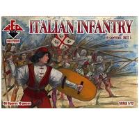 Italian Infantry, 16th Century, Set 1 - 1:72e -