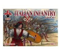 Italian Infantry, 16th Century, Set 1 - 1:72e - Red Box G