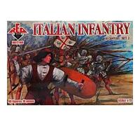 Italian Infantry,16th Century, Set 2 - 1:72e - Red Box G