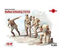 ICM – Kit de maquette – Infanterie italienne (1915) 1:35 – 4 figurines