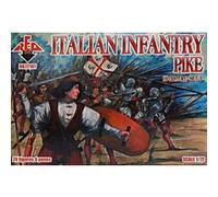 Italian Infantry(pike),16th Century,set3 - 1:72e - Red Box G