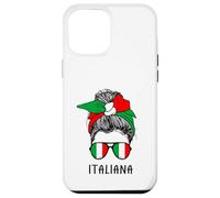 Italian Italiana Girl Italian Heritage Italy Flag Coque pour iPhone 12 Pro Max
