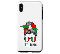 Italian Italiana Girl Italian Heritage Italy Flag Coque pour iPhone XS Max