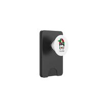 Italian Italiana Girl Italian Heritage Italy Flag PopSockets PopWallet pour MagSafe