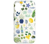 Italian Mediterranean Lemon Olive Summer Aesthetic Coque pour iPhone 16 Plus