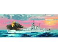 Italian Navy Battleship Rn Littorio 1941 - 1:350e -