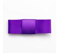 Italian Options Lot de 12 nœuds plats en satin auto-adhésifs - 5 cm de large - Violet