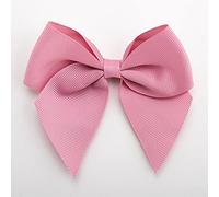 Italian Options Lot de 6 Grands nœuds en Ruban Gros-Grain Auto-adhésifs, 10 cm de Large, Rose Antique