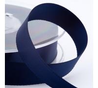 Italian Options Rouleau de ruban de satin, 3 mm de large x 50 m, bleu marine