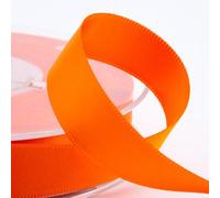 Italian Options Rouleau de ruban de satin, 3 mm de large x 50 m, orange
