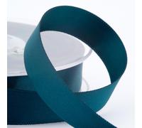 Italian Options Rouleau de ruban de satin, 6 mm de large x 25 m, bleu sarcelle