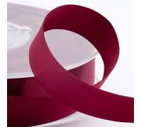 Italian Options Ruban de satin Bordeaux 38 mm x 25 m
