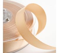 Italian Options Ruban de satin Champagne 10 mm x 25 m