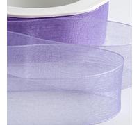 Italian Options Ruban en organza Lilas 15 mm x 20 m