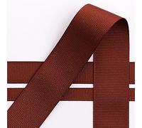 Italian Options Ruban gros grain Marron 38 mm x 10 m