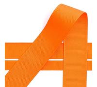 Italian Options Ruban gros grain Orange 38 mm x 10 m