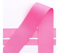 Italian Options Ruban gros grain Rose vif 25 mm x 10 m
