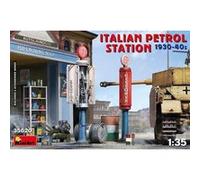 Italian Petrol Station 1930-40s - 1:35e - Miniart G