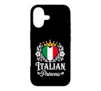 Italian Princess Italy Flag Proud Italian Girl Coque pour iPhone 17