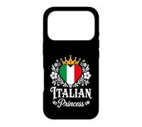 Italian Princess Italy Flag Proud Italian Girl Coque pour iPhone 17 Pro