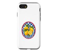 Italian Summer Lemons Beachy Coastal Botanical Decor Coque pour iPhone SE (2020) / 7/8