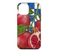 Italian Summer Pomegranate Fruit Beachy Coastal Botanical Coque pour iPhone 12 Mini