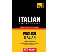 Italian vocabulary for English speakers - 9000 words