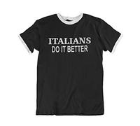 Italians Do It Better - As Seen on Madonna Womens Band Organic Cotton T-Shirt