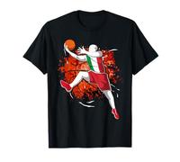 Italie Basket-ball - Drapeau National Italien Sport Lovers T-Shirt
