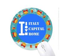 italie capital roman tapis de souris souris ronds cadeaux de noël