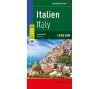 Italie, carte routière 1:600.000, freytag & berndt