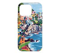 Italie Cinque Terre Art Coque pour iPhone 16 Pro