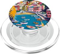 Italie Cinque Terre Art PopSockets PopGrip pour MagSafe
