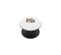 Italie Colisée, Fontaine de Trevi et Panthéon - Vacances Rome PopSockets PopGrip Adhésif