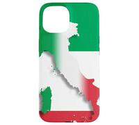 Italie Drapeau Italien Italie Carte Italiano Coque pour iPhone 15