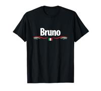Italie Drapeau Nom d'anniversaire italien Bruno T-Shirt