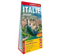 Italie du Nord 1/650.000 (carte grand format laminée)