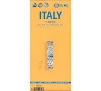 Italie Edition trilingue français-anglais-allemand, Echelle 1:800 000 - Collectif - Borch - broché - Atlas / carte