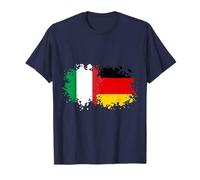 Italie et Allemagne ensemble, moitié allemand, moitié italien T-Shirt