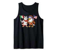Italie États-Unis Drapeau Italo-américain Racines Débardeur