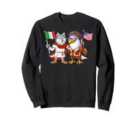 Italie États-Unis Drapeau Italo-américain Racines Sweatshirt