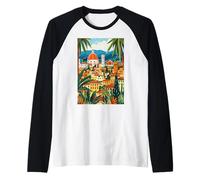 Italie Florence Nature Italian Art Graphic Manche Raglan