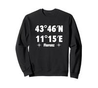 Italie Florence Pays Ville Coordonnées Géographie Vacances Sweatshirt